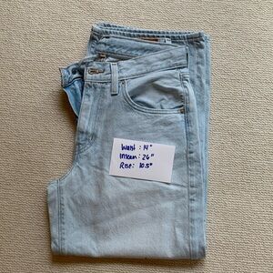Levi’s baggy high water jeans size 26